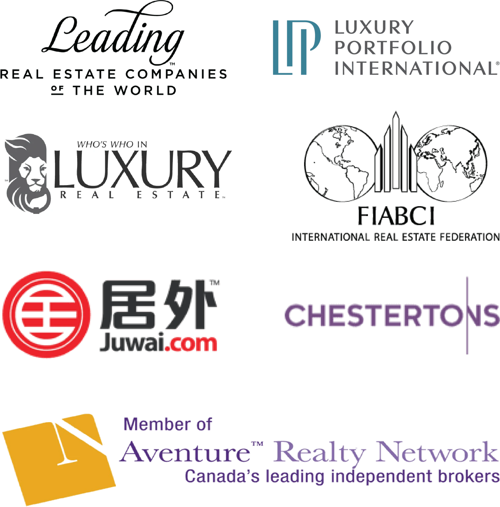 International luxury real estate affiliates
